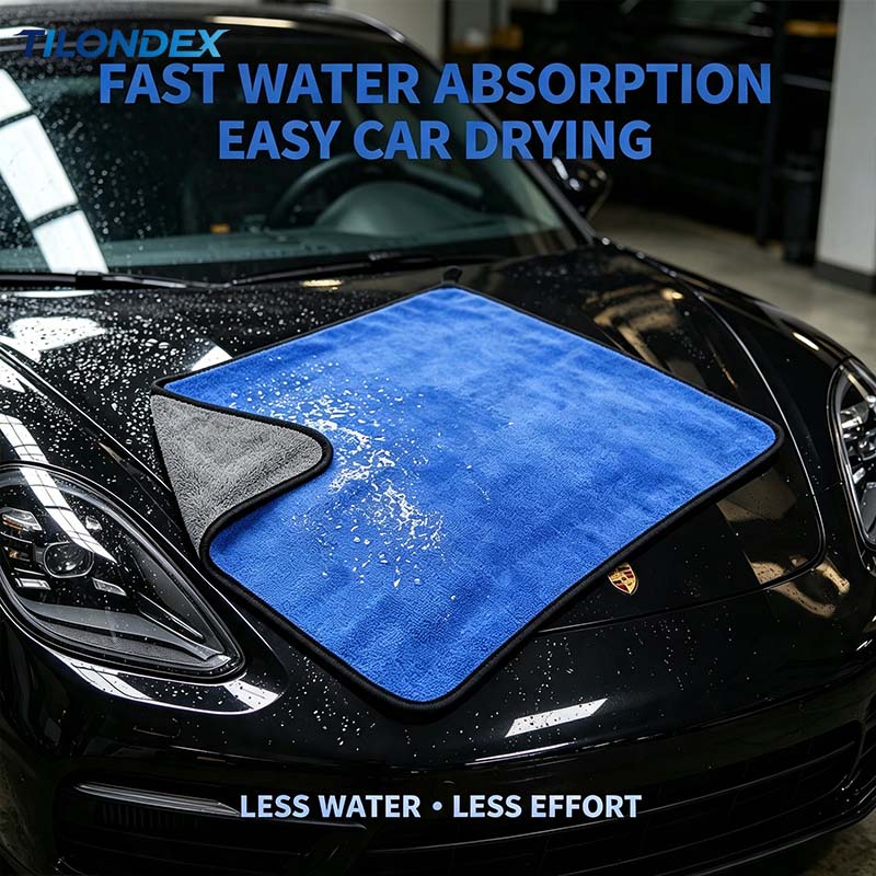 Microfiber Towel Detailing - Serviette de nettoyage automobile en microfibre