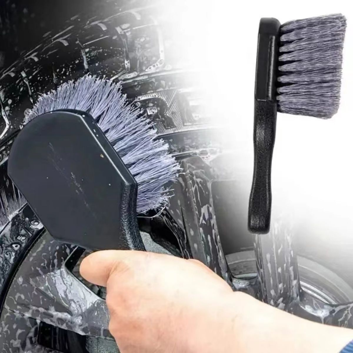 Brosse à manche court pour liv - Car Cleaning Brush avis et prix